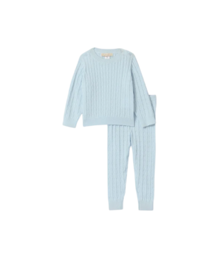 Beaufort Bonnet Buckhead Blue Crawford Cable Knit Set