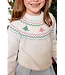 Beaufort Bonnet Isabelle's Fair Isle Sweater - Palmetto Pearl with Trees