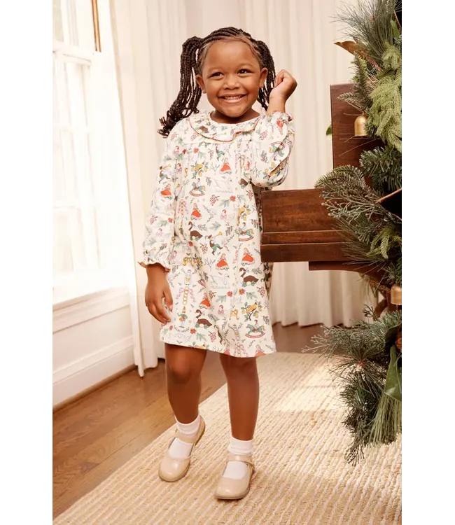 Beaufort Bonnet Long Sleeve Ramona Ruffle Dress - 12 Days of Christmas