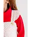 Beaufort Bonnet Julia Jumper - Palmetto Pearl & Richmond Red Microdot Corduroy
