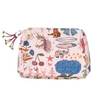 Pink Chicken 20 Years Of Pink Chicken Quilted Pouch