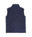 Navy Quilted Vest