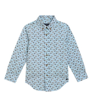 Pedal Blue Dog Shirt
