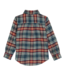 Rust/Hunter Plaid Flannel Shirt