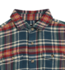 Rust/Hunter Plaid Flannel Shirt
