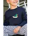 Saltwater Boys Company Navy Stripe Mallard 2 Piece Applique Pant Set