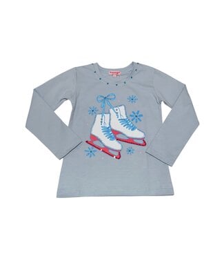 Clear Water Ice Skates Tee