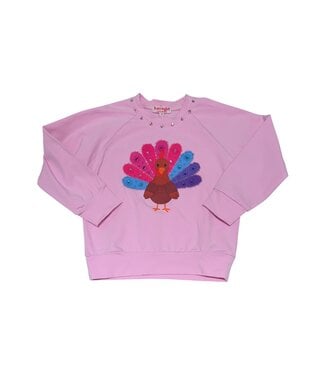 Cotton Candy Turkey Sweatshirt