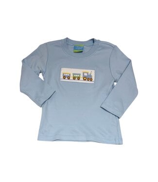 Anavini Lt. Blue Knit L/S Train T-Shirt