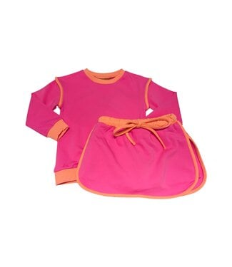 Millie Jay Pink & Orange Josie Skort Set