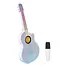Bluetooth LED Guitar Speaker with Wireless Karaoke Microphone
