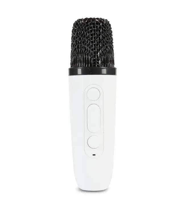 Bluetooth LED Guitar Speaker with Wireless Karaoke Microphone