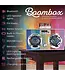 Rainbow Bling Retro Bluetooth Boombox