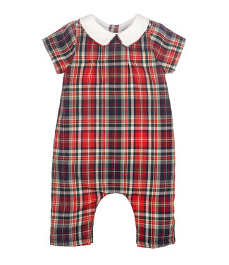 Sophie and Lucas Evergreen Tartan Red Longall
