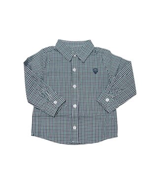 Millie Jay Navy & Green Button Down Shirt