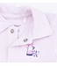 Cheer Pink Micro Stripe - Long Sleeve Tennis Bodysuit Dress