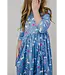 Blue Moon 3/4 Sleeve Pocket Twirl Dress