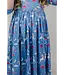 Blue Moon 3/4 Sleeve Pocket Twirl Dress