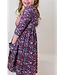 Flower Farm 3/4 Sleeve Pocket Twirl Dress