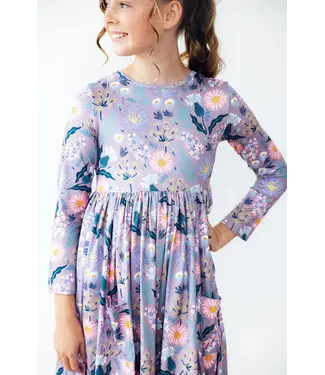 Mila & Rose Honeysuckle L/S Pocket Twirl Dress