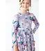 Mila & Rose Girls Honeysuckle Long Sleeve Pocket Twirl Dress