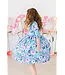 Twirling In Teal 3/4 Sleeve Pocket Twirl Dress