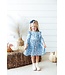 Bluebell 3/4 Sleeve Ruffle Twirl Dress