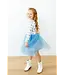 Mila & Rose Girls Coquette Christmas Long Sleeve Tutu Dress
