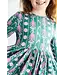 Mila & Rose Girls Christmas Treats Long Sleeve Ruffle Hem Twirl Dress
