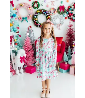 Mila & Rose Christmas Cheer L/S Pocket Dress