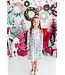 Mila & Rose Girls Christmas Cheer Long Sleeve Pocket Dress