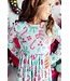 Mila & Rose Girls Christmas Cheer Long Sleeve Pocket Dress