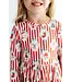 Mila & Rose Girls Santa's Sweet Shoppe Long Sleeve Ruffle Hem Twirl Dress
