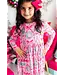 Mila & Rose Girls Jingle Bows Long Sleeve Pocket Twirl Dress