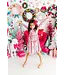 Mila & Rose Girls Jingle Bows Long Sleeve Pocket Twirl Dress