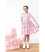 Mila & Rose Girls Jingle Bows Long Sleeve Pocket Twirl Dress