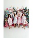 Mila & Rose Girls Very Merry Long Sleeve Pocket Twirl Dress