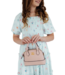 Mila & Rose Girls Crossbody Purse - Light Pink Shimmer