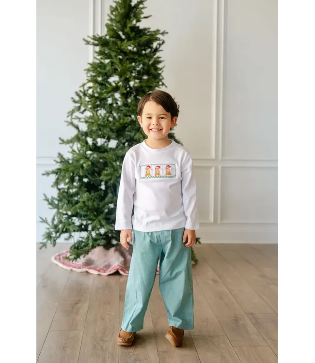 Santa Dogs Beau T-Shirt Set