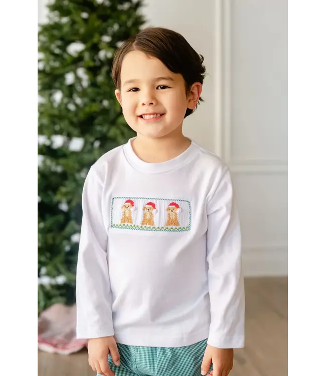 Santa Dogs Beau T-Shirt Set