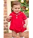 Little English Red Corduroy Davant Bubble