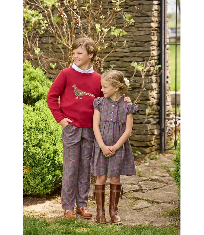 Pheasant Intarsia Sweater