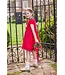 Red Corduroy Clara Dress