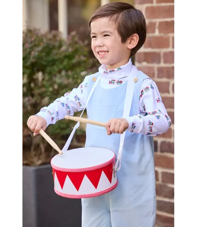 Light Blue Corduroy Campbell Bib Overall