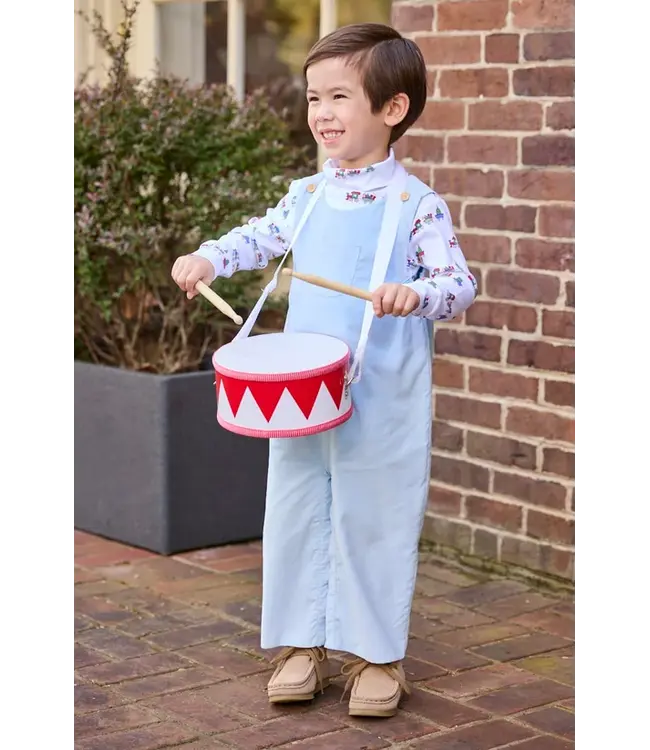 Light Blue Corduroy Campbell Bib Overall