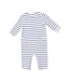 Angel Dear Vintage Stripe Blue - Uni Romper