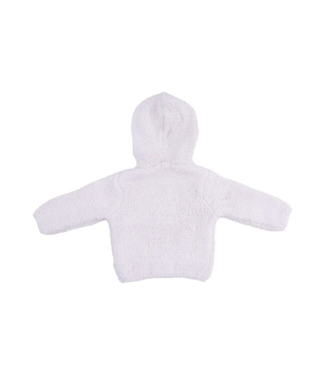 Angel Dear Chenille - Natural Hooded Jacket