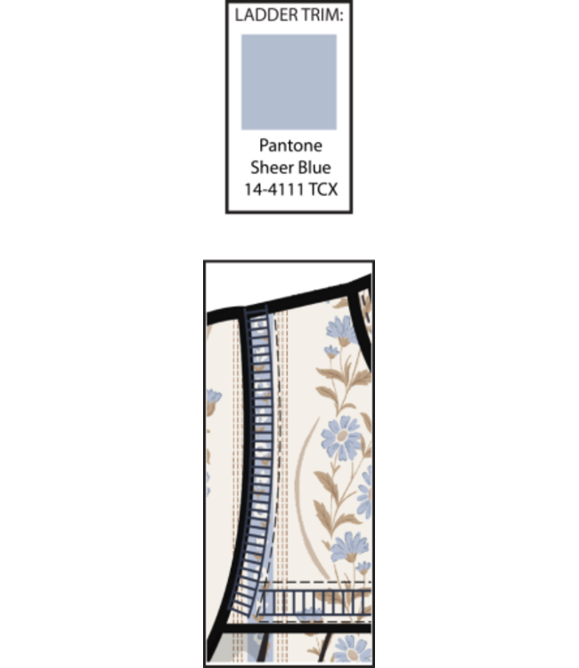 Catarina Floral - Puffed Long Sleeve Tiered Dress and Leggings