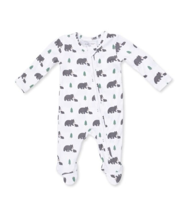 Black Bears - 2 Way Zipper Footie