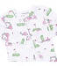 Golf Carts Pink - 2 Way Ruffle Back Zipper Footie